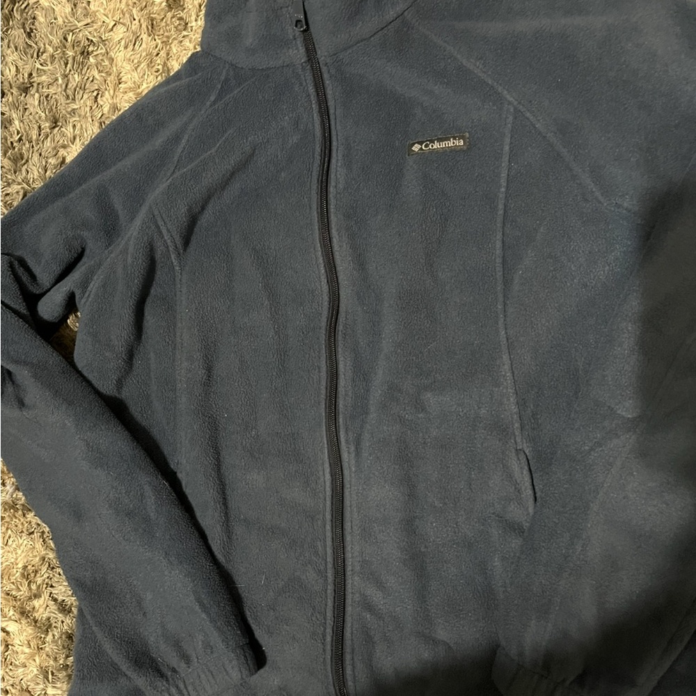 Columbia Men's Dark Gray Fleece Jacket